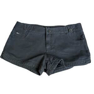 Vans Black Jean Shorts Size 7/Juniors EUC #4101